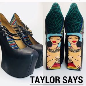 Taylorsays Black Chili Heal-less Pump